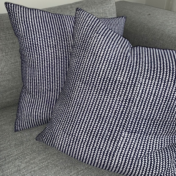 John Robshaw Bedding Cinde Light Indigo Decorative Pillow Poshmark